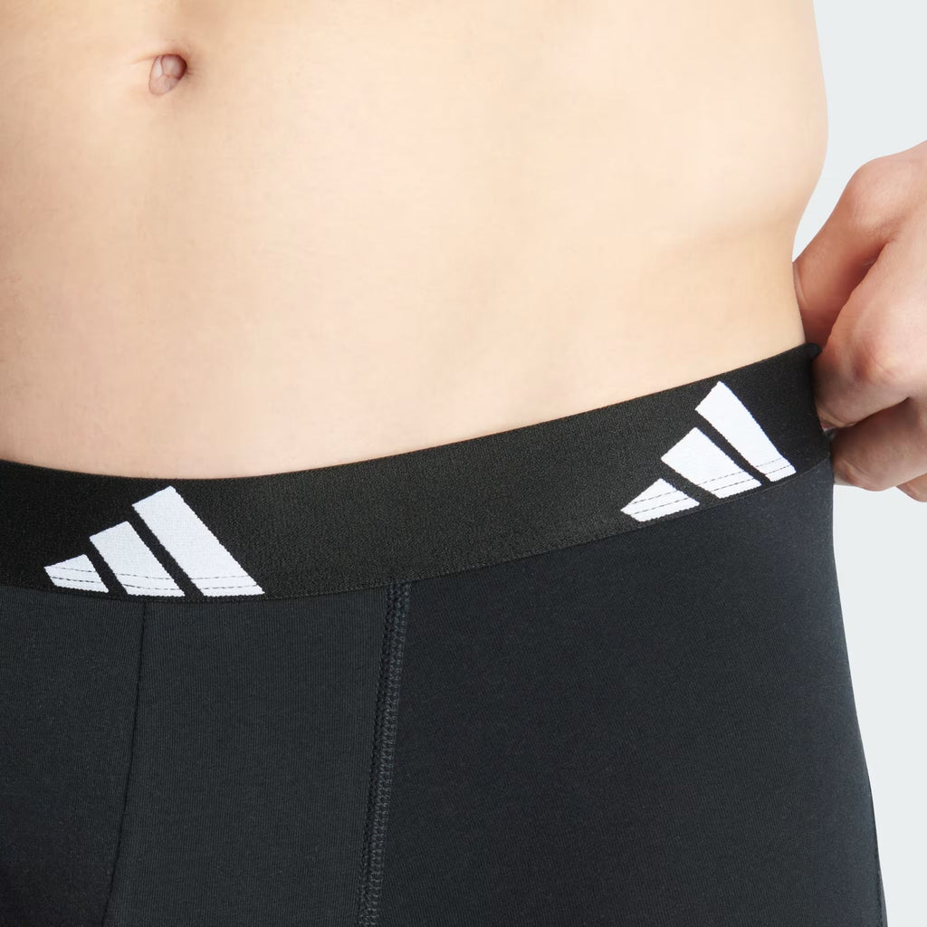 Adidas Intimo Boxer Active Flex Cotton Uomo Nero - JK3944