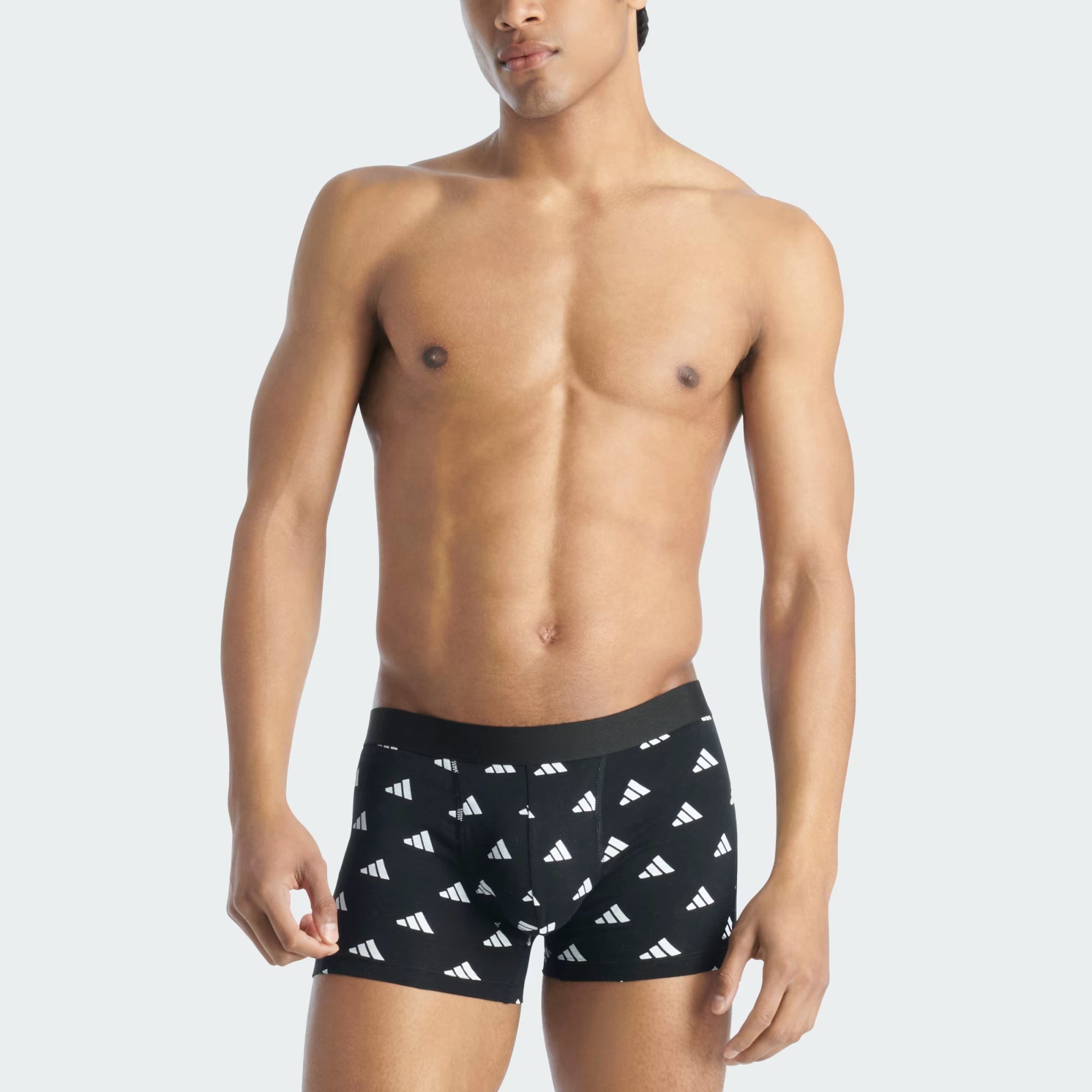 Adidas Intimo Boxer Active Flex Cotton Uomo Nero Blu - JK3952
