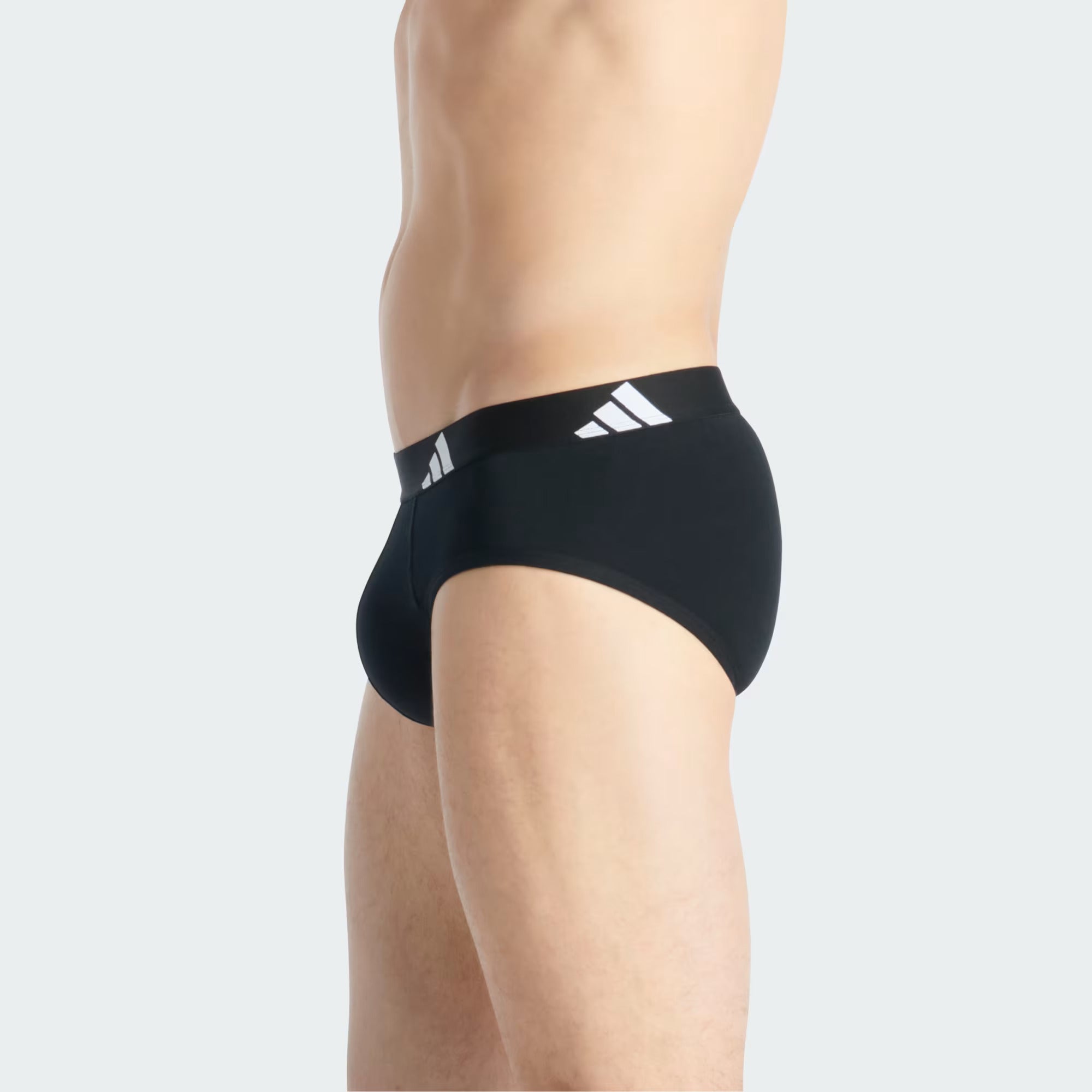 Adidas Intimo Slip Active Flex Cotton Uomo Nero - JK3936