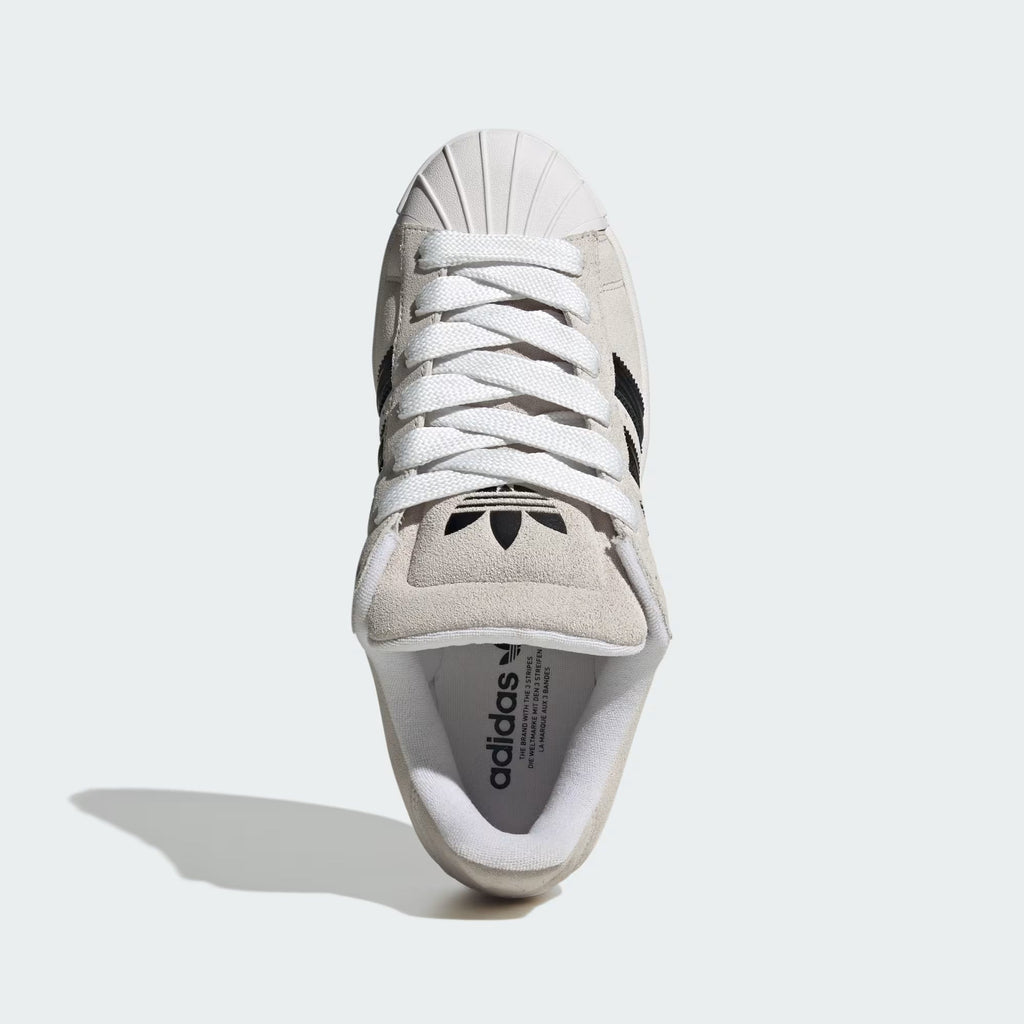Adidas Originals Superstar ST Sneakers Uomo Bianche Punta Conchiglia Pelle Scamosciata - KI3511