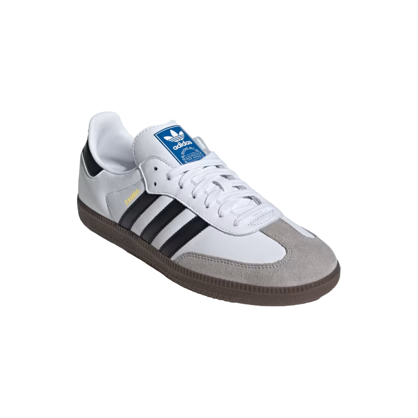 Adidas Samba OG B75806 Sneakers Bianco Nero - Scarpe Streetwear Uomo
