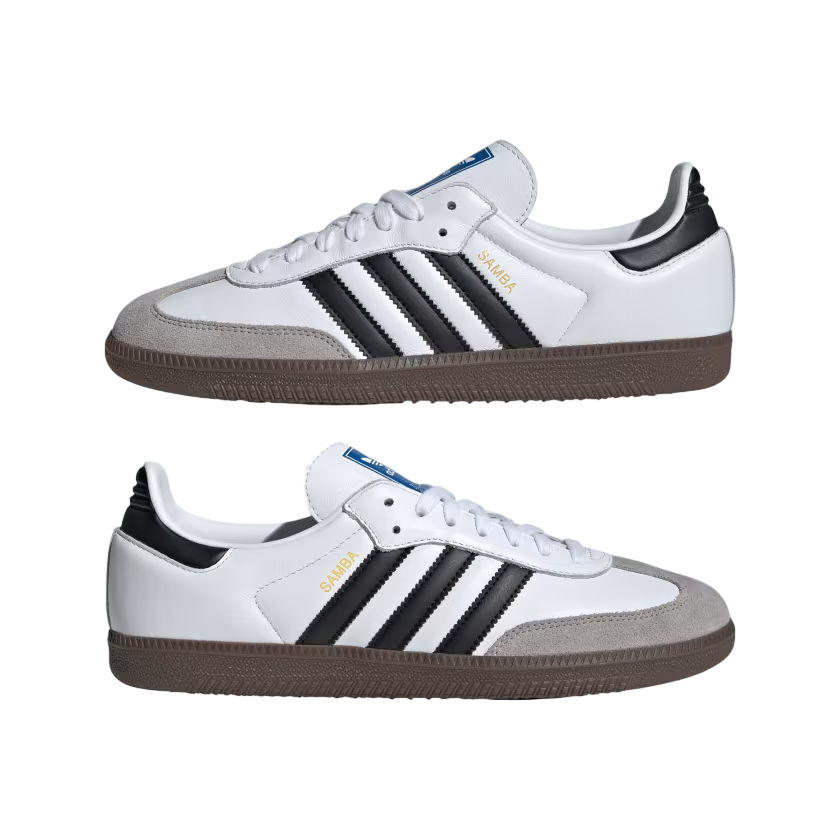 Adidas Samba OG B75806 Sneakers Bianco Nero - Scarpe Streetwear Uomo