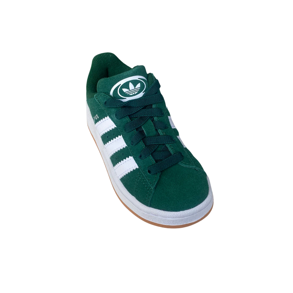 Adidas Originals scarpa sneakers da bambino Campus 00s JI4332 verde-bianco