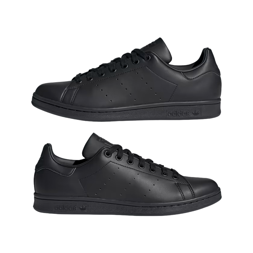 Adidas Stan Smith FX5499 Nero Uomo - Sneakers Originals Iconiche Pelle Premium