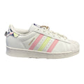 Adidas Originals sneakers da bambina Superstar C GY3331 bianco-rosa-lime