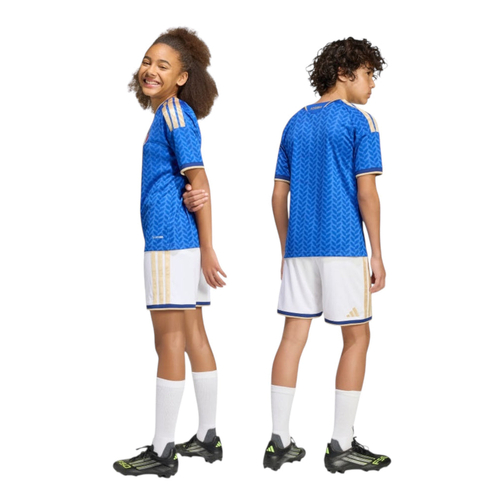 Adidas Pantaloncino Italia Home JY7606 Bianco Bambino Ragazzi
