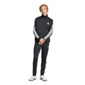 Adidas Tuta Sportiva Basic 3 Strisce Tricot Track Suit JI8858 Nero