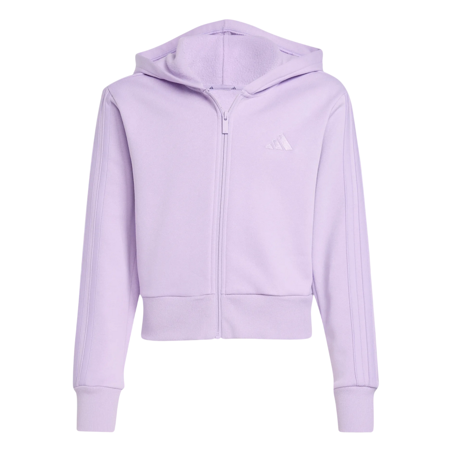 Adidas Tuta Sportiva da ragazza con Cappuccio JN2439 violetto