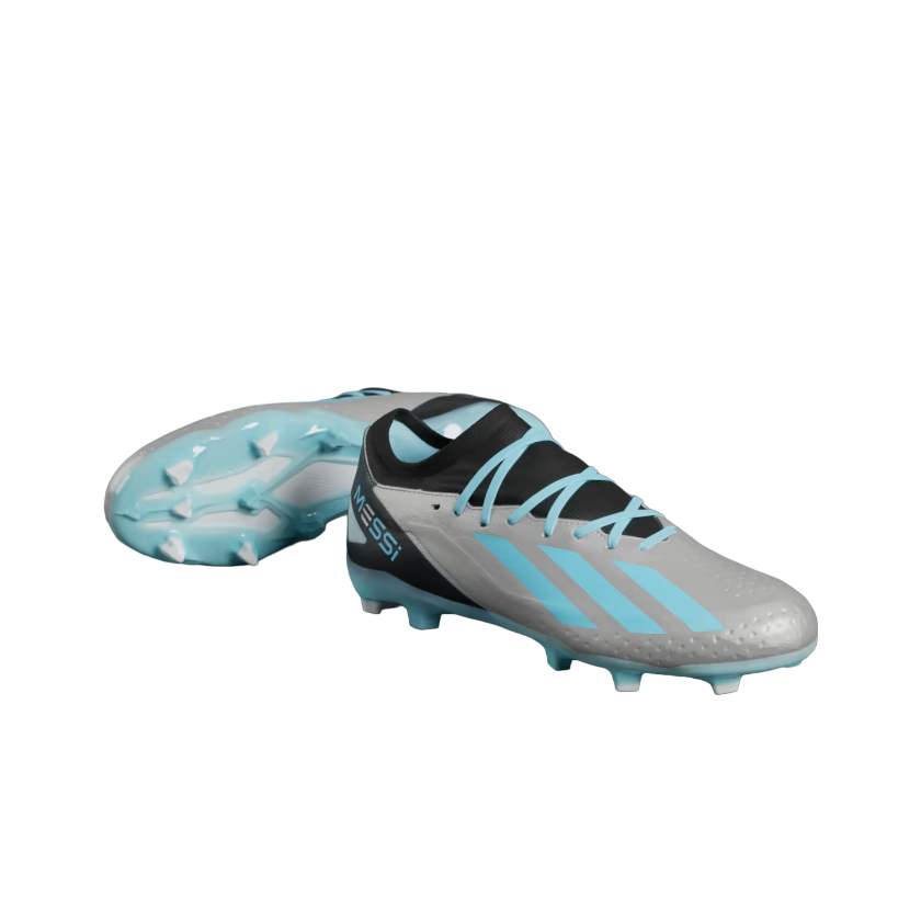 Adidas X Crazyfast Messi.3 FG Scarpe Calcio Uomo Argento Blu Nero - IE4078