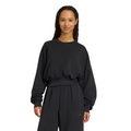 Adidas felpa da donna Soft Lux Loose JM3836 nero