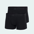 Adidas Boxer Uomo Active Flex Cotton Nero Confezione da 2 - JK3979