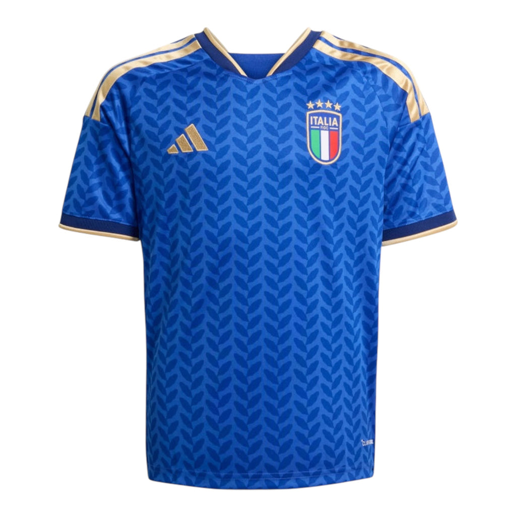 Adidas Maglia Italia Home JY7585 Blu Bambino Ragazzi