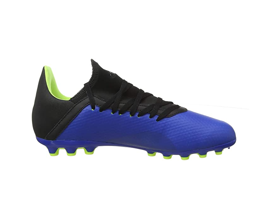 Adidas X 18.3 AG Scarpe Calcio Junior Blu Giallo Nero