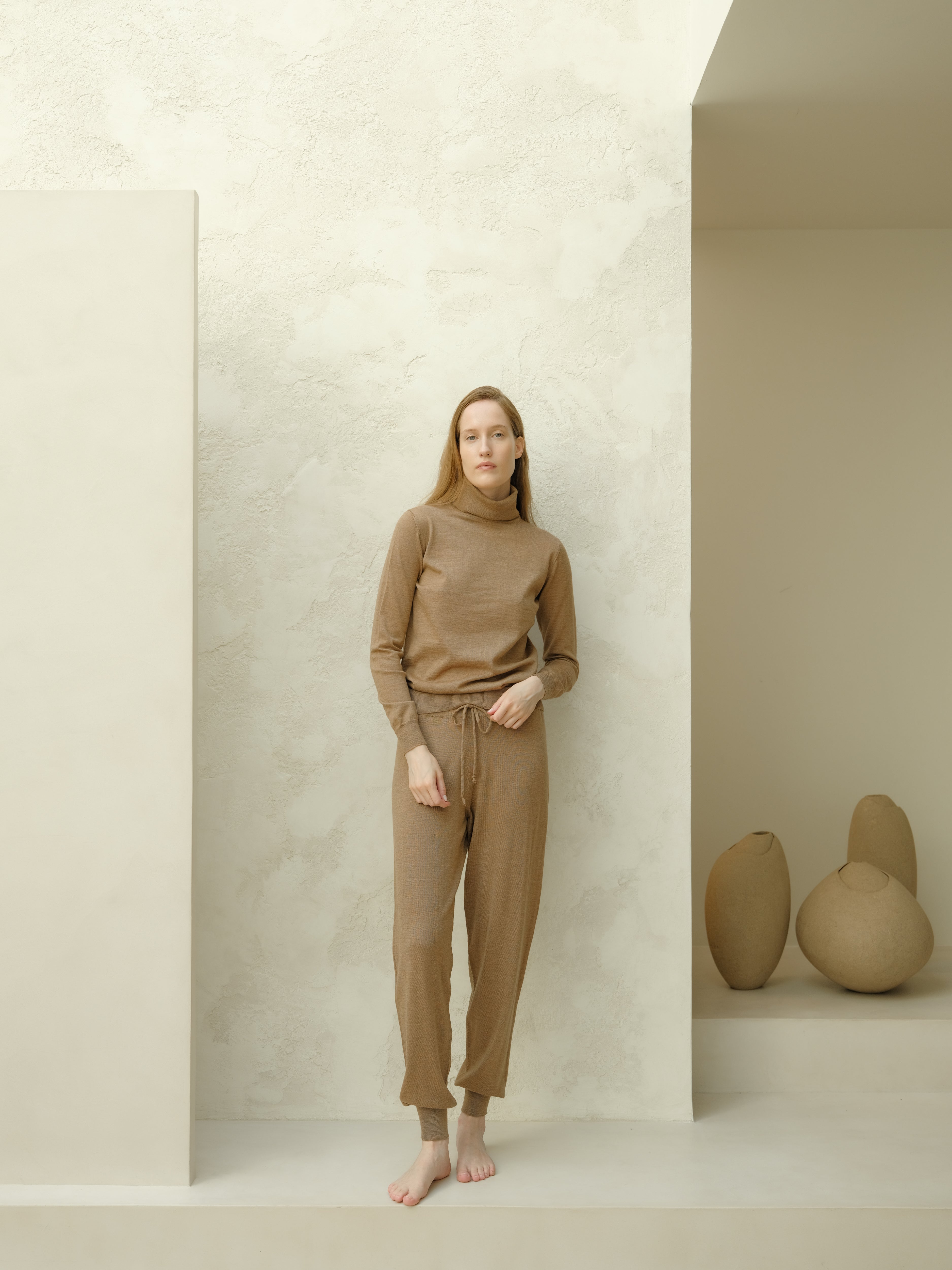 Extra Fine Merino Wool Turtleneck Sweater