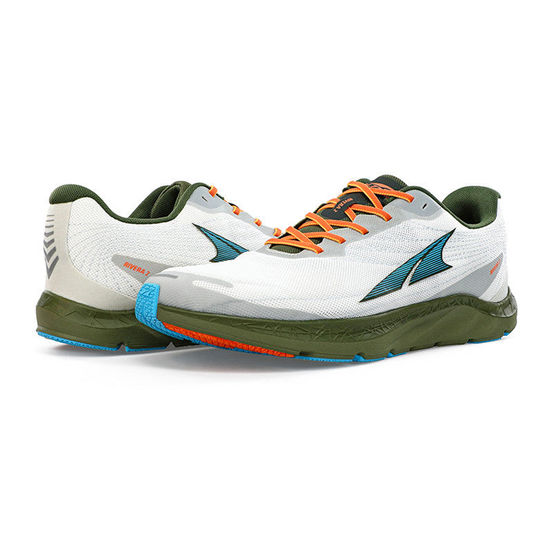 Altra scarpa da corsa da uomo Riviera 2 AL0A547G130 bianco verde
