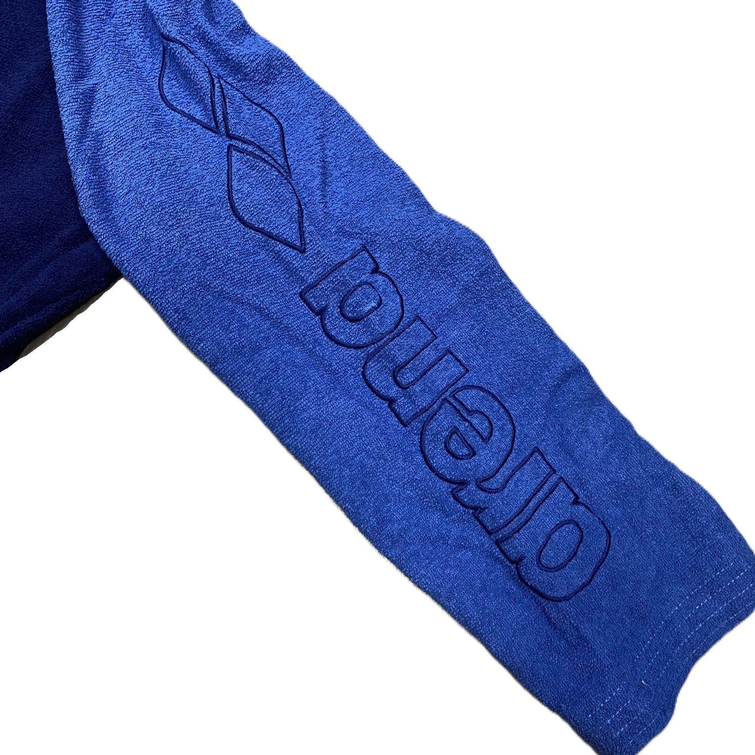 Arena Accappatoio Cotton Robe Bicolor 011690 780 Blu-Azzurro – Comfort Assorbente