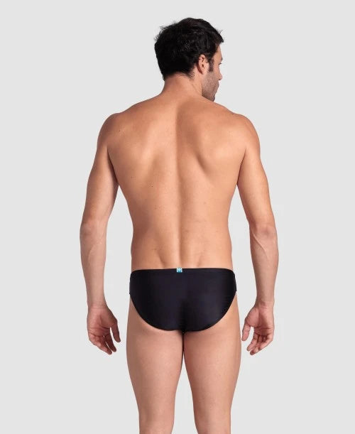 Arena Slip da Mare Piscina Uomo Nero - Santamarias R 006449501