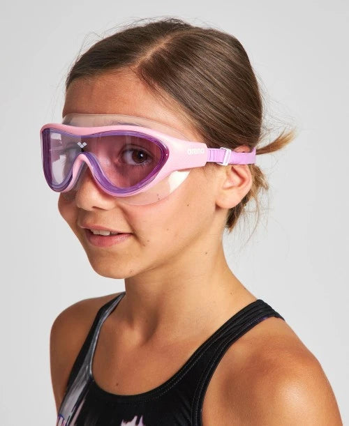 Arena Maschera Nuoto Junior The One Mask 004309 201 Pink-Violet 6-12 Anni