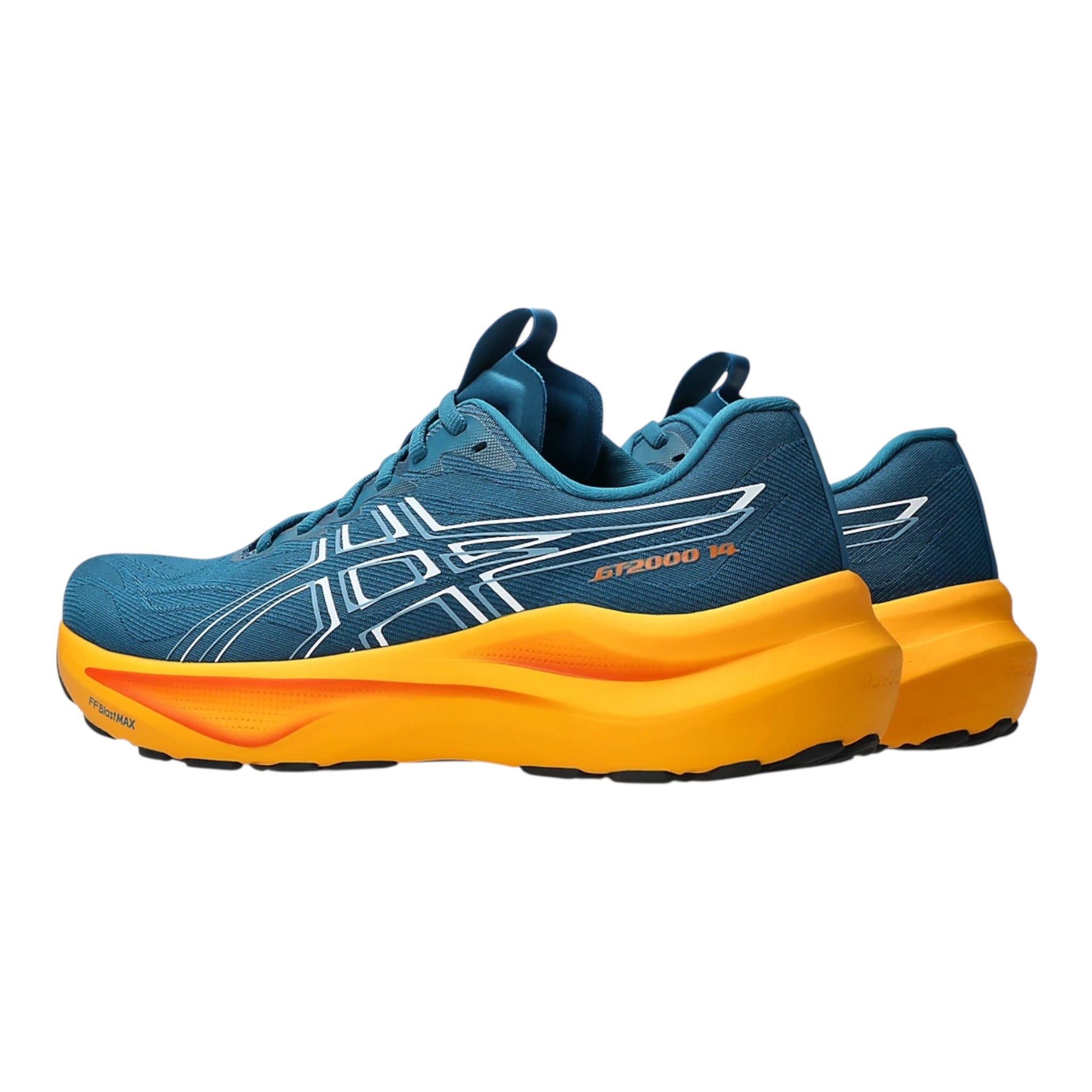 Asics Scarpa Running Uomo GT-2000 14 1011C056-404 Dark Teal White
