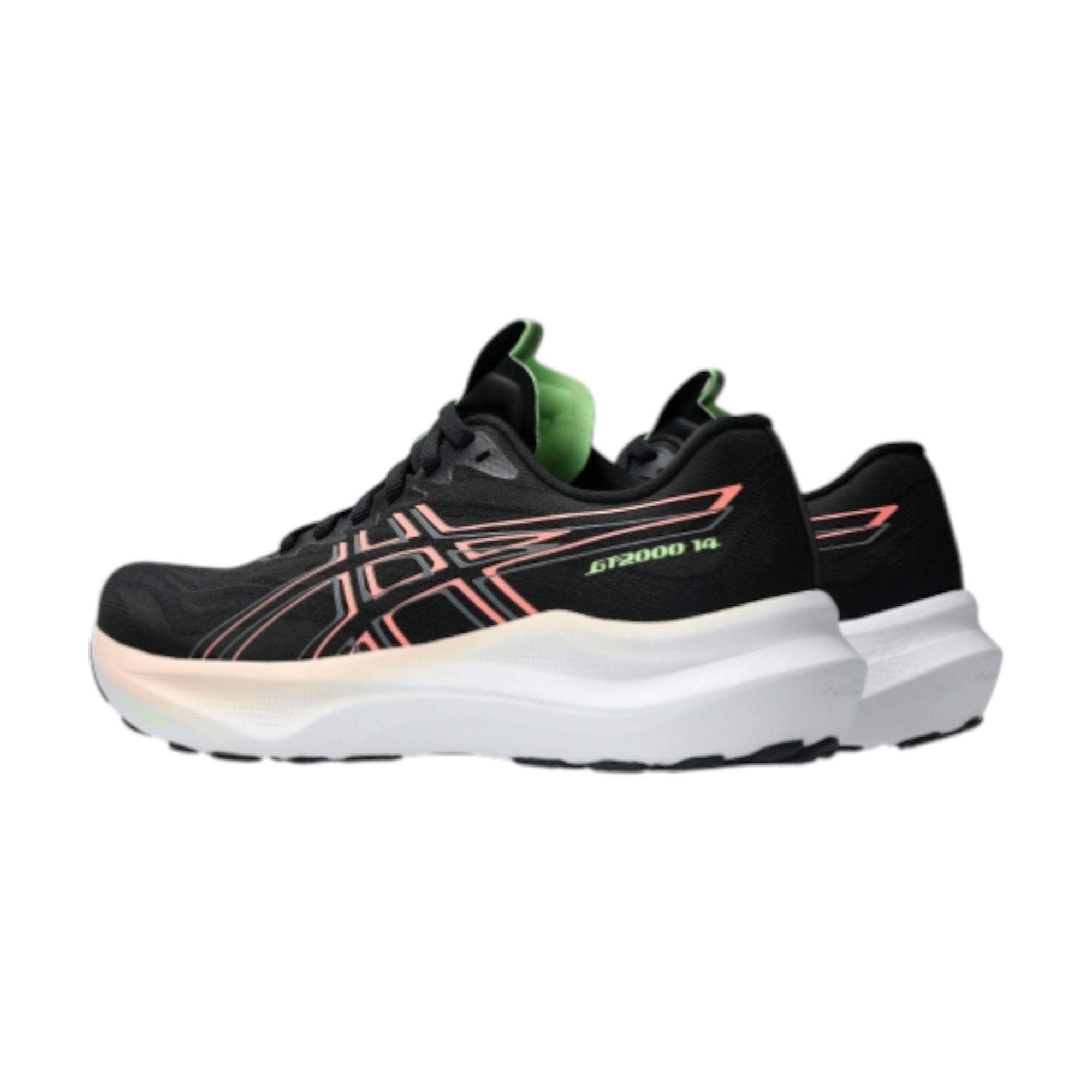 Asics GT-2000 14 Donna Nera Corallo 1012B843-003