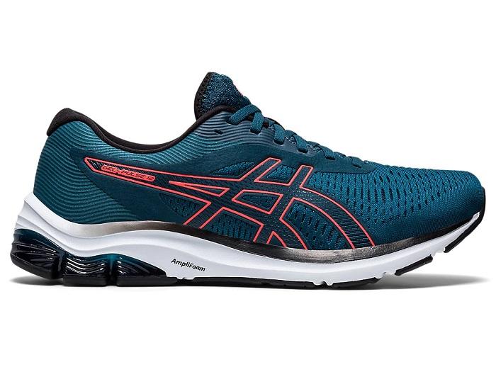 Asics Gel Pulse 12 1011A844-401 Scarpe Running Uomo Blu - Ammortizzazione GEL™ e AMPLIFOAM™