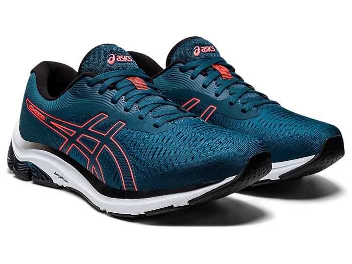 Asics Gel Pulse 12 1011A844-401 Scarpe Running Uomo Blu - Ammortizzazione GEL™ e AMPLIFOAM™