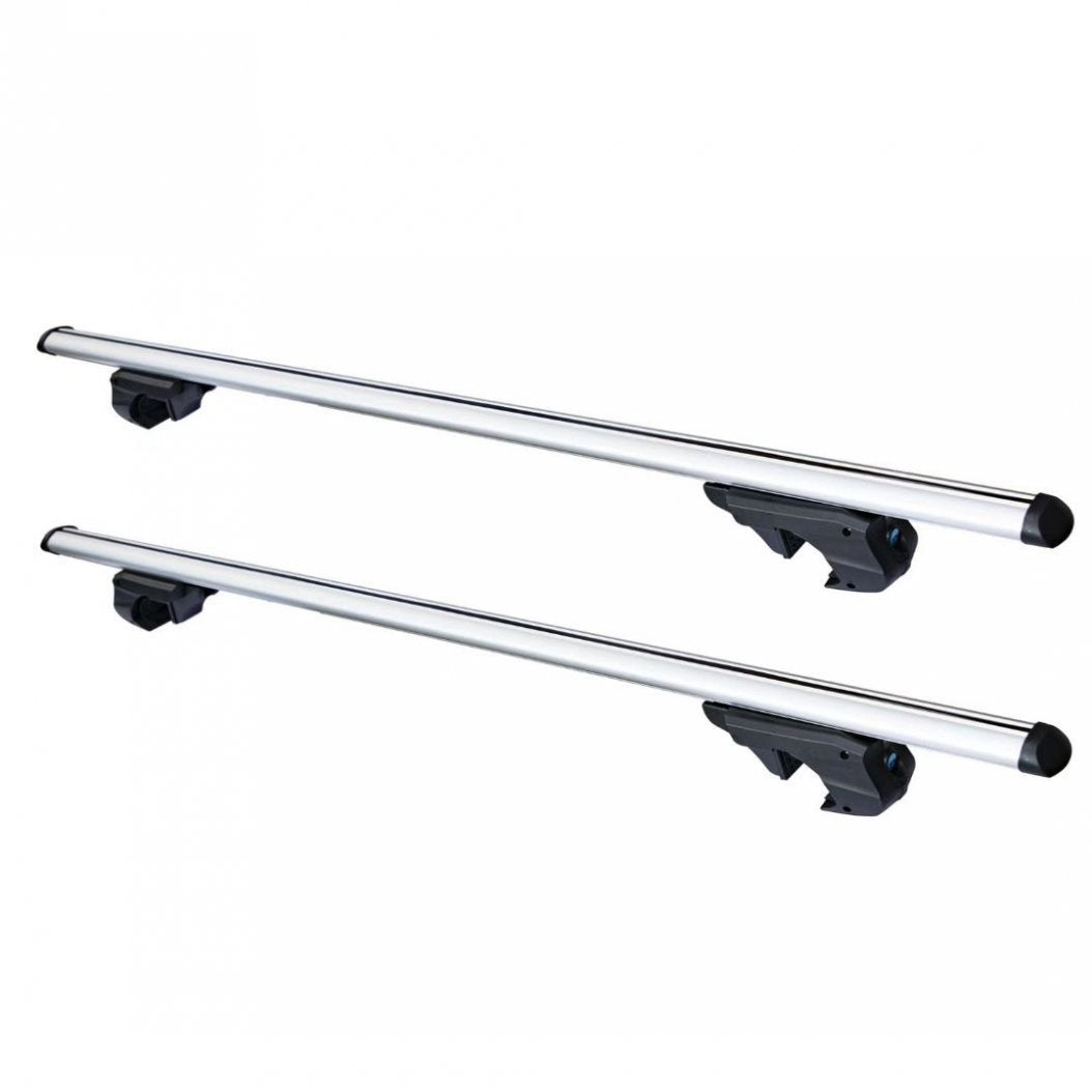 Top Drive (Zeus) Barre da Tetto Auto Portatutto Portapacchi Alluminio 120-125 cm