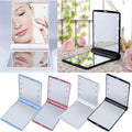 Specchio Mini Da Trucco Illuminato Led Portatile Make Up Rotante Luce Pieghevole