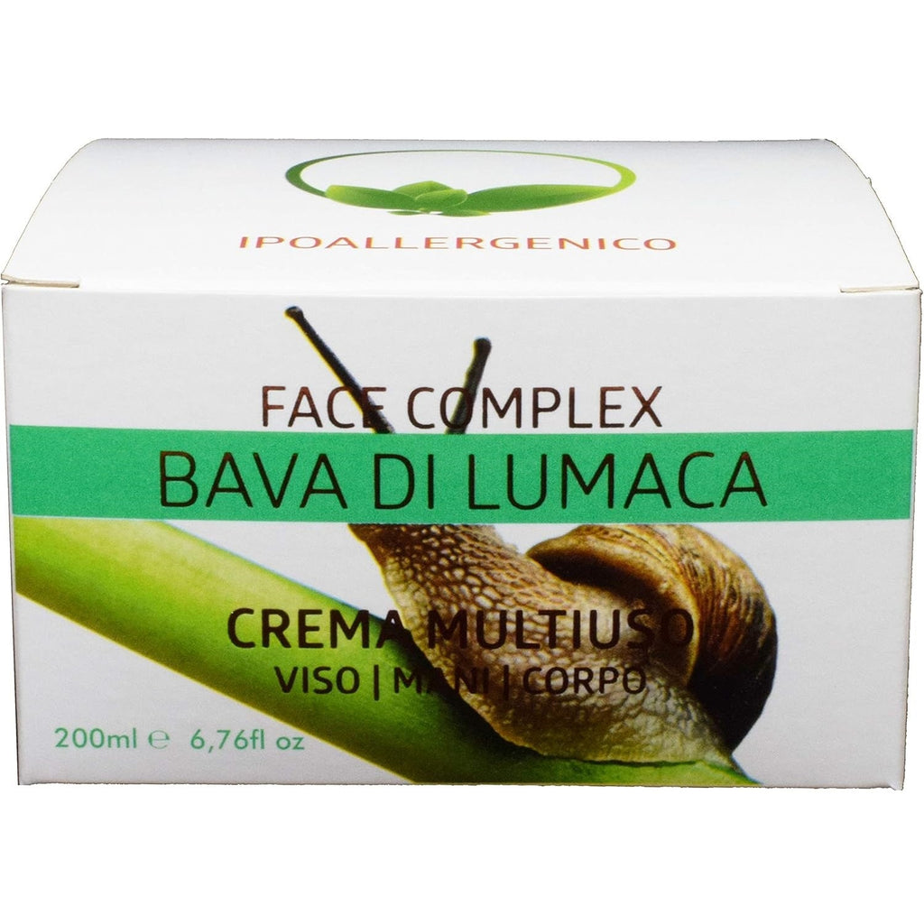 Crema Multiuso Face Complex Per Viso Mani Corpo Alla Bava Di Lumaca Da 200ml