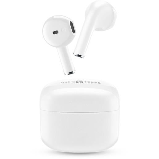 CELLULARLINE MUSIC SOUND AURICOLARI WIRELESS SWAG TWS BLUETOOTH POWERBANK BIANCO