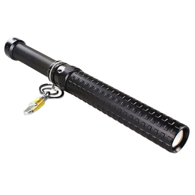 Torcia Tattica Militare 80000W Ricaricabile Zoom a forma di Bastone Randello