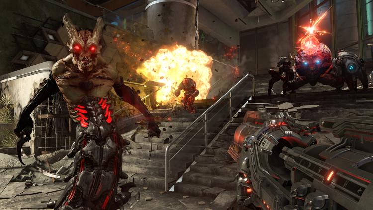 Doom Eternal Ps4 Gioco Playstation 4 Videogioco Italiano Nuovo Sigillato Day One