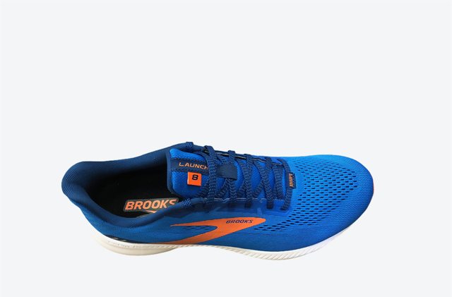 Scarpe Running Brooks Launch 8 Uomo Blu Arancio - Velocità e Leggerezza