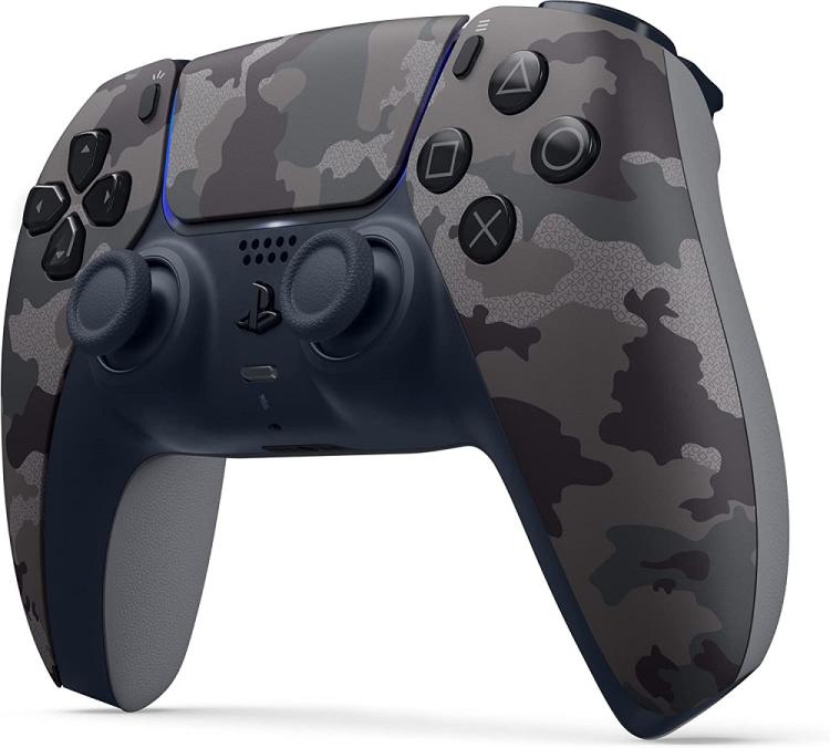 Sony Controller Dualsense Playstation 5 Wireless Grey Camouflage Pad Ps5 Militare