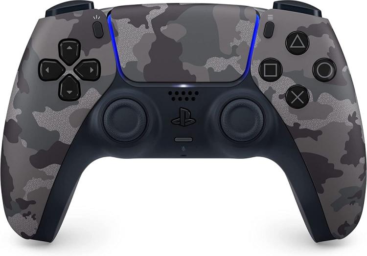 Sony Controller Dualsense Playstation 5 Wireless Grey Camouflage Pad Ps5 Militare