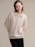 Polo in Mohair Mix