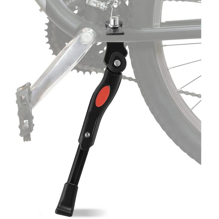 Cavalletto Bici Regolabile Supporto Laterale Mtb Bicicletta Ruota 24"/26"/27"