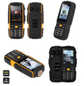 Telefono Cellulare Impermeabile Ip67 Antiurto Dual Sim Con Torcia Led Da Lavoro