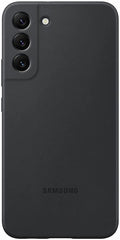 Samsung Silicone Cover Galaxy S22+ Cellulare Custodia Nera Morbida Black 5G Noir