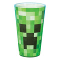 Paladone Bicchiere Vetro Minecraft "Creeper Glass" Tazza Gioco Senza Manico Vaso