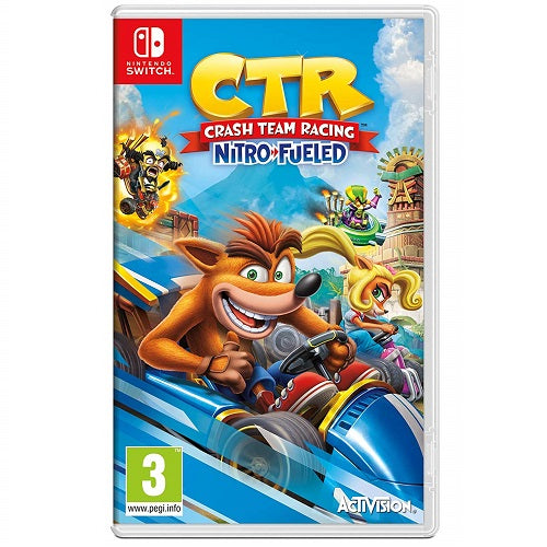 Crash Team Racing Nitro-Fueled Nintendo Switch Gioco Italiano Ctr Kart Nuovo