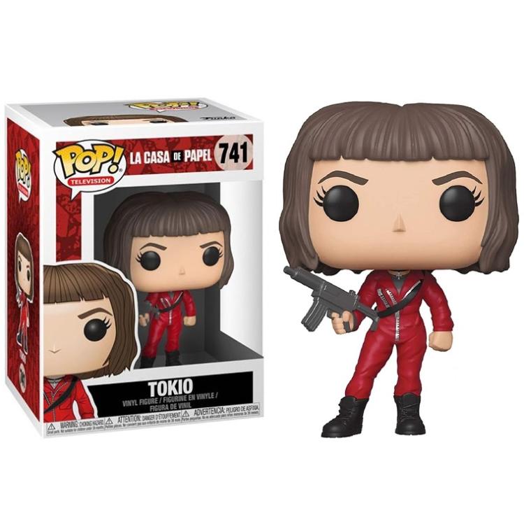 Funko Pop ! La Casa De Papel (741) Tokio Figure Vinyl La Casa Di Carta Tokyo