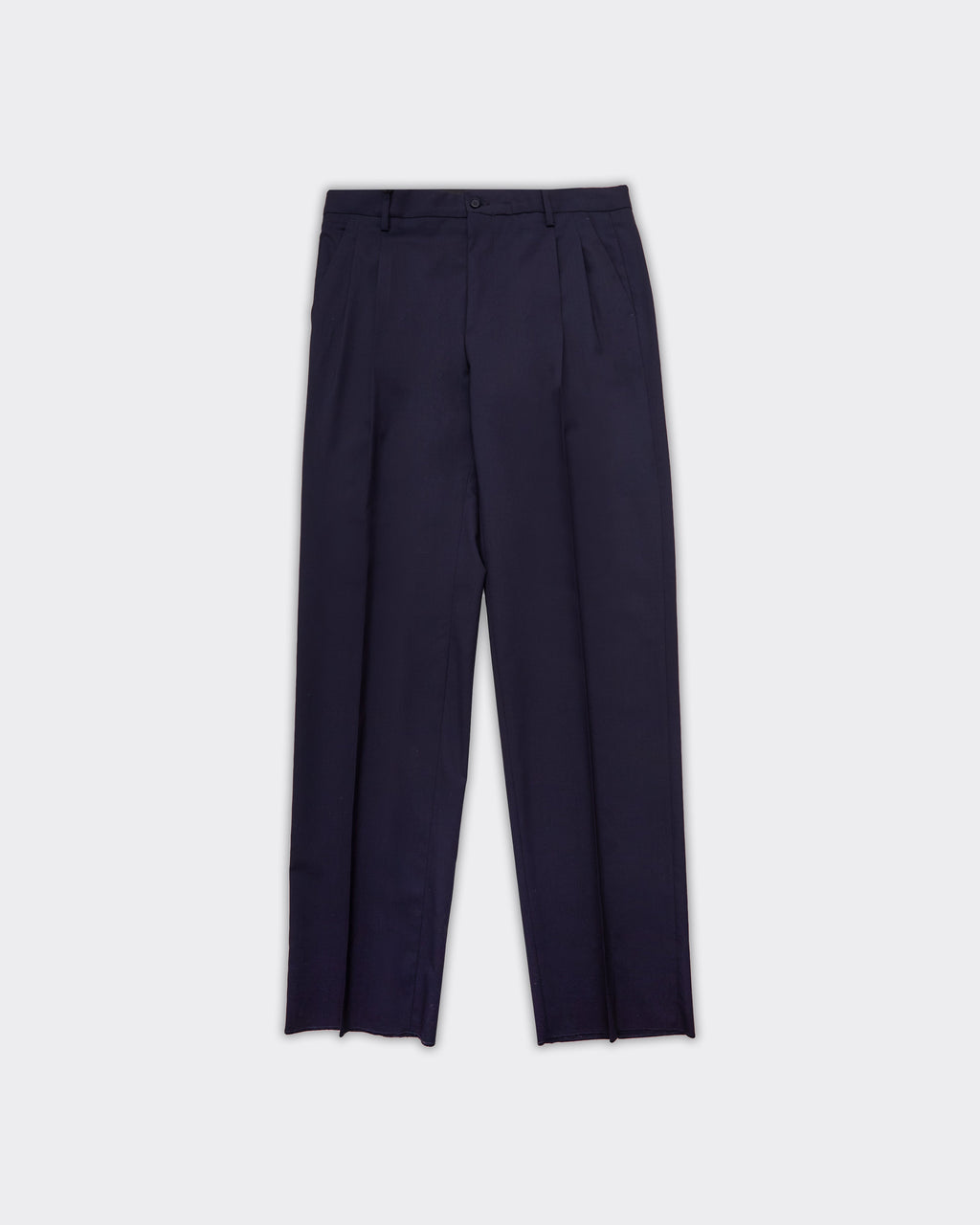 Pantalone Sartoriale Relax Fit Blu
