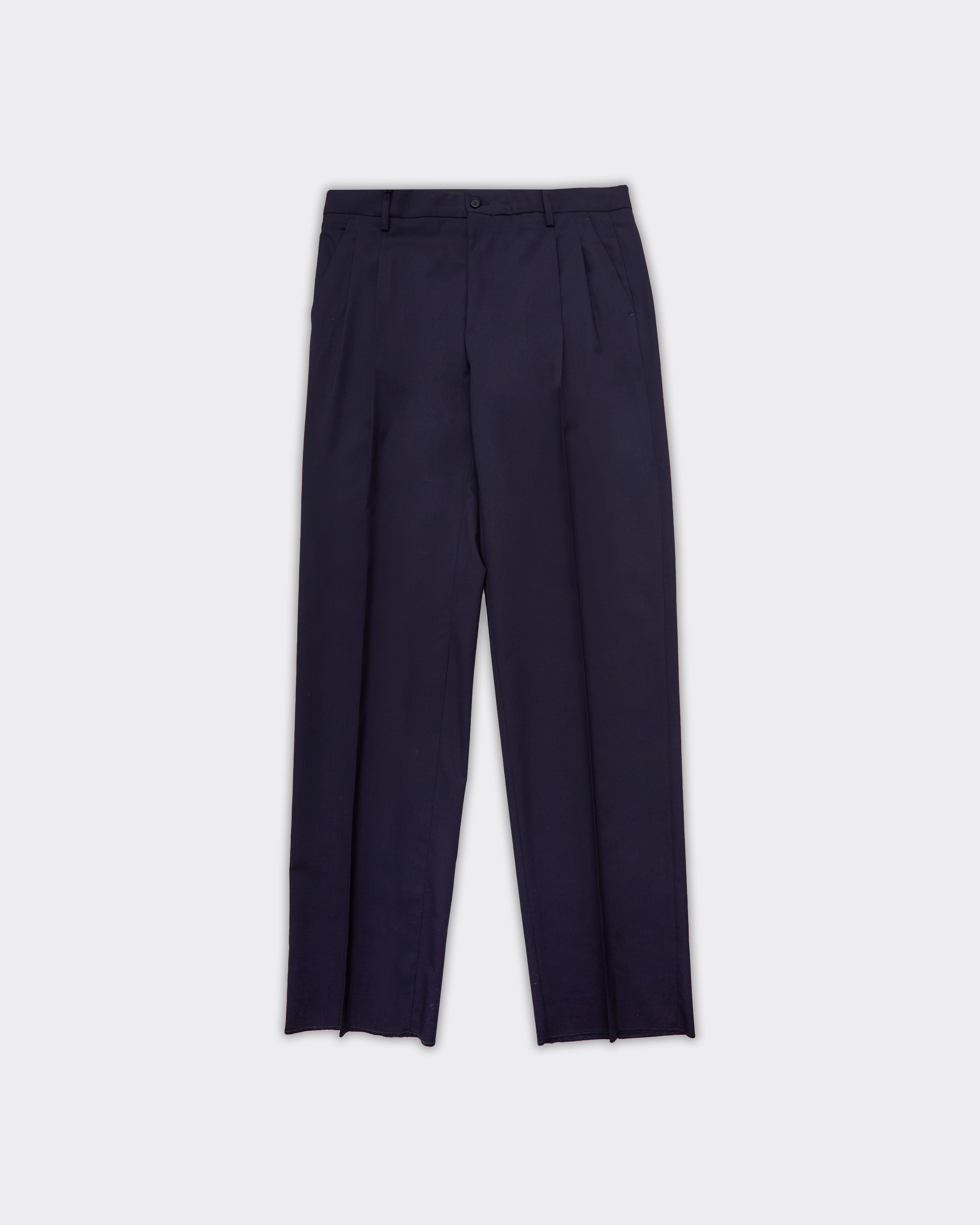 Pantalone Sartoriale Relax Fit Blu