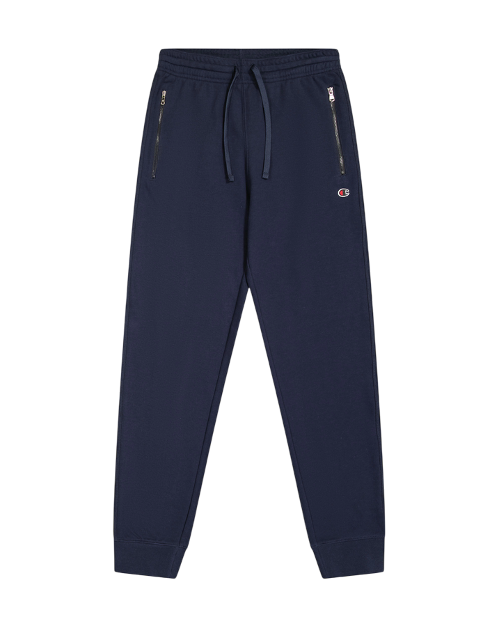 Champion pantalone sportivo da uomo con polsino alla caviglia 220804 BS501 blu
