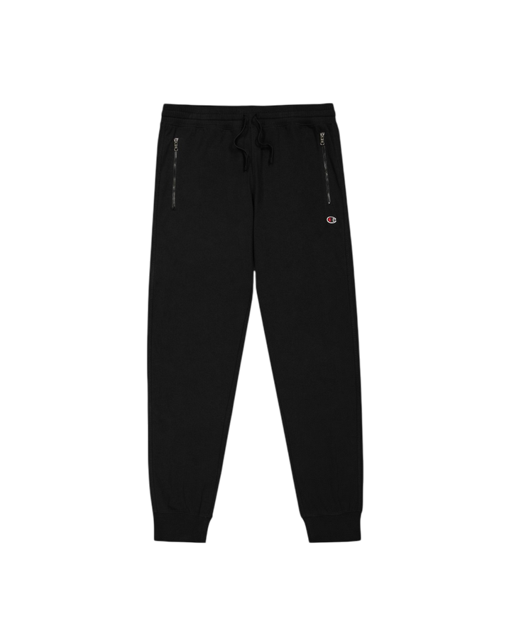 Champion pantalone sportivo da uomo con polsino alla caviglia 220804 KK001 nero