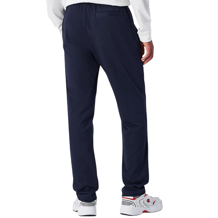 Champion pantalone sportivo da uomo in cotone jersey 220305 BS501 blu