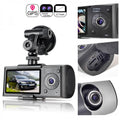Dvr Gps Doppia Telecamera Auto Registratore Videocamera Strada Incidente Monitor