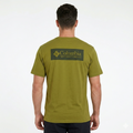 Columbia T-Shirt Uomo Verde CSC Heavyweight Cotone Pesante Regular Fit - 2155061 379