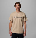 Columbia T-shirt Uomo CSC Basic Logo Cotone Biologico Beige - 2155001271